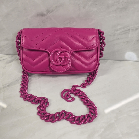 Gucci Handbags - Gucci Marmont Mini Shoulder Bag